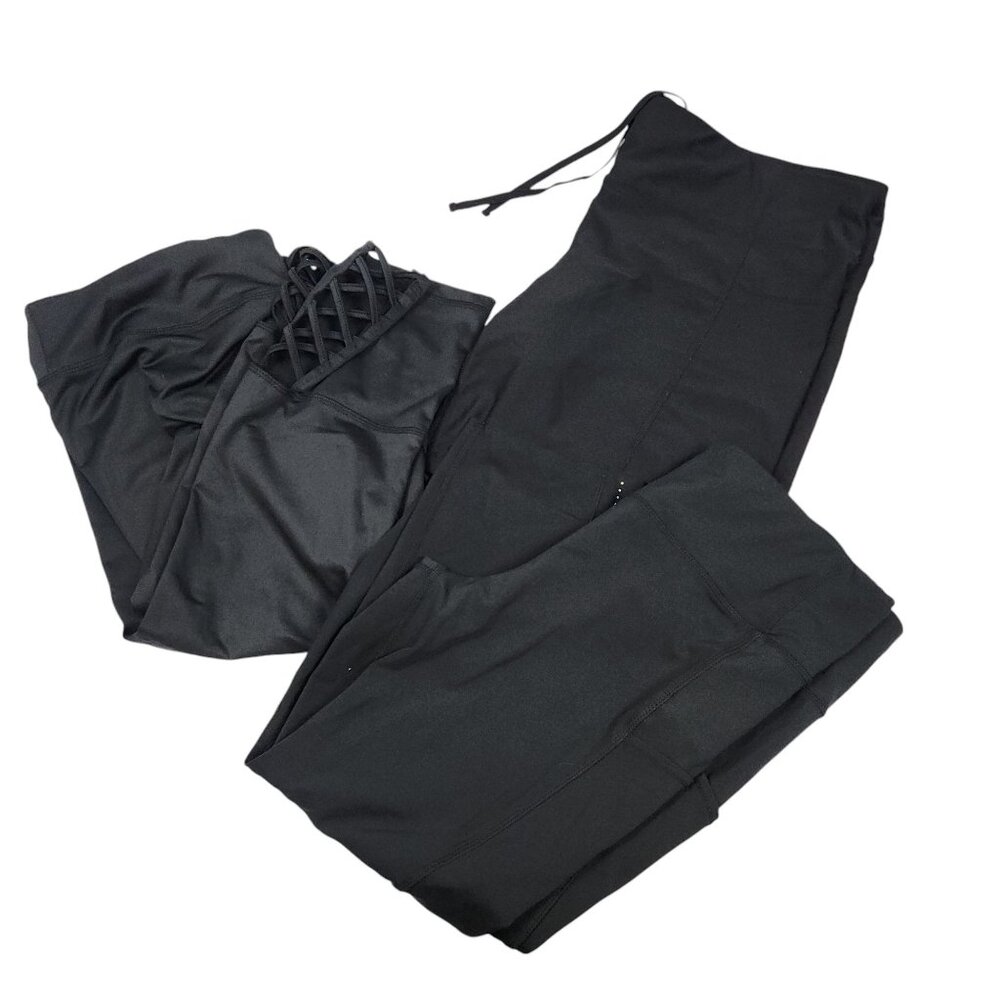 Lot of Athletic Pants XL Capris 2X Shorts Tangerine Everlast